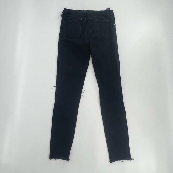 J Brand Cropped Skinny Distressed Frayed Hem Jeans Size 25 Women’s - Picture 3 of 6